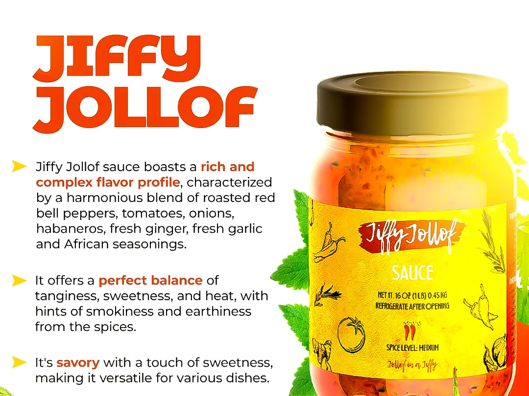 Jiffy Jollof social media project